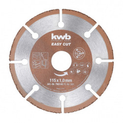 Disque multi-matériaux Easy cut 115mm de marque KWB by Einhell, référence: B6846500