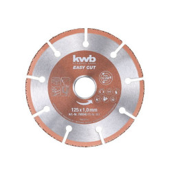 Disque multi-matériaux Easy cut 125mm - KWB by Einhell