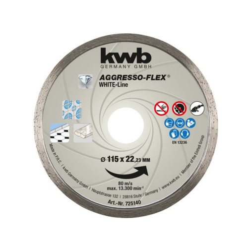Disque diamant White Line 115mm - KWB by Einhell