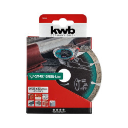 Disque diamant Green Line 125mm - KWB by Einhell