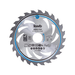 Lame de scie circulaire en carbure à coupe fine, 170x30mm, 24 dents - KWB by Einhell