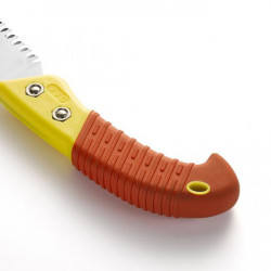 Couteau-scie avec fourreau - lame fixe de 27,5 cm - OUTILS WOLF