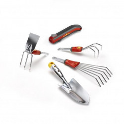 Mini-set balcons et terrasses - 4 outils et 1 manche MULTI-STAR de marque OUTILS WOLF, référence: J7750000