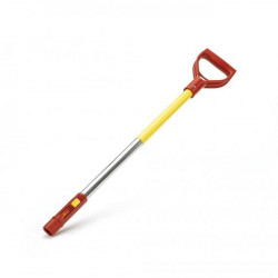 Manche en aluminium avec poignée D 80 cm - ZMAD de marque OUTILS WOLF, référence: J7751800