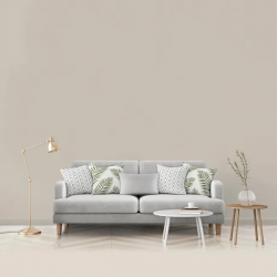 Peinture beige glaise pour mur, boiserie et radiateur O'pur satiné 2 l - RIPOLIN