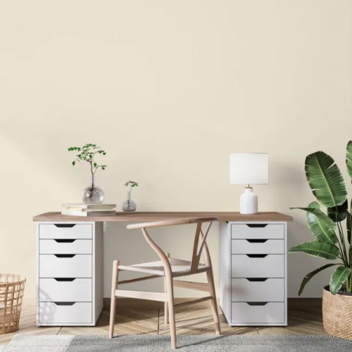 Peinture blanc casse pour mur, boiserie et radiateur O'pur satiné 2 l - RIPOLIN