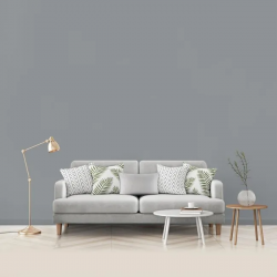 Peinture gris galet pour mur, boiserie et radiateur O'pur satiné 2 l - RIPOLIN