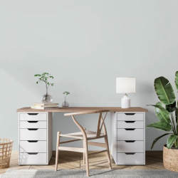 Peinture gris souris pour mur, boiserie et radiateur O'pur satiné 2 l - RIPOLIN