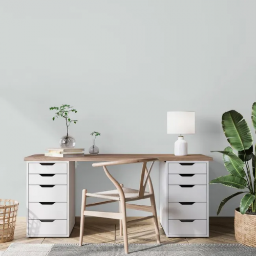 Peinture gris souris pour mur, boiserie et radiateur O'pur satiné 2 l - RIPOLIN