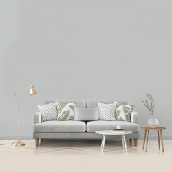 Peinture gris souris pour mur, boiserie et radiateur O'pur satiné 2 l - RIPOLIN