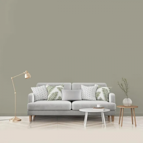 Peinture vert bourrache pour mur, boiserie et radiateur O'pur satiné 2 l - RIPOLIN