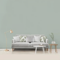 Peinture vert palatino pour mur, boiserie et radiateur O'pur satiné 2 l - RIPOLIN