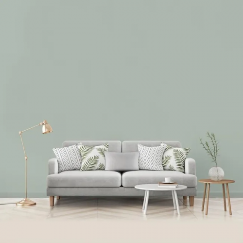 Peinture vert palatino pour mur, boiserie et radiateur O'pur satiné 2 l - RIPOLIN