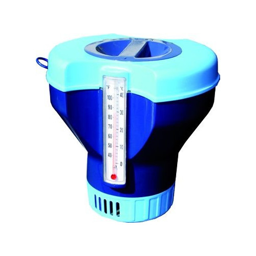 Diffuseur chlore Ø17,5cm avec thermomètre intégré - GRE POOLS