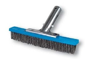 Brosse aluminium 25cm - poils inox