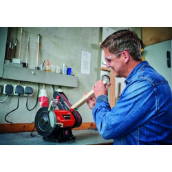 Touret de ponçage à bande et à disque TC-US 350 - ajustable - anti-vibration RECONDITIONNE - EINHELL 