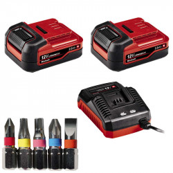 Perceuse Visseuse sans fil TE-CD 12/1 Li - 20 positions - 5 embouts - 2 batteries 2,0Ah RECONDITIONNE - EINHELL 