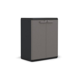 Armoire plastique 1 étagère, l.68 x H.83 x P.39 cm de marque Centrale Brico, référence: B7785500