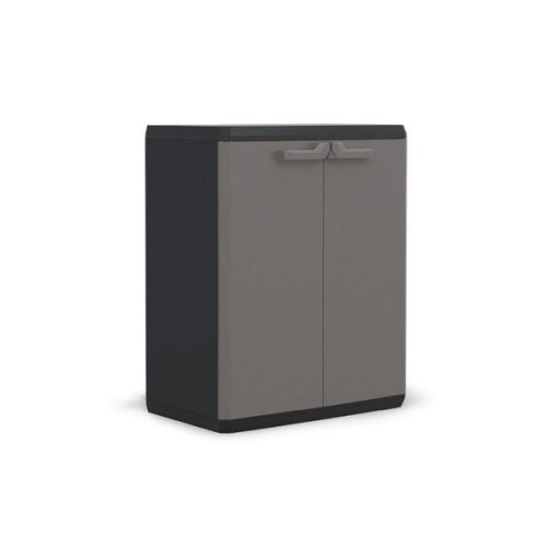 Armoire plastique 1 étagère, l.68 x H.83 x P.39 cm - Centrale Brico