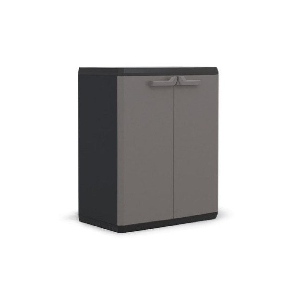 Centrale Brico Armoire plastique 1 étagère, l.68 x H.83 x P.39 cm