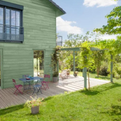Lasure haute protection les couleurs 8 ans vert provence satiné 1 l - V33 - V33