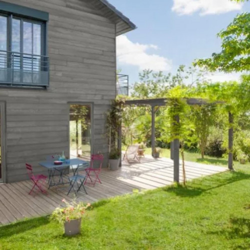 Lasure haute protection les couleurs 8 ans poivre satiné 1 l - V33 - V33