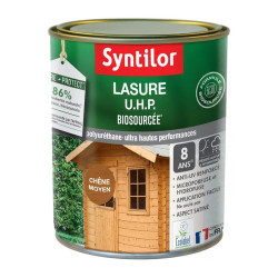 Lasure Uhp biosourcée nature protect 8 ans chêne moyen satiné 1 l de marque SYNTILOR, référence: B7792800