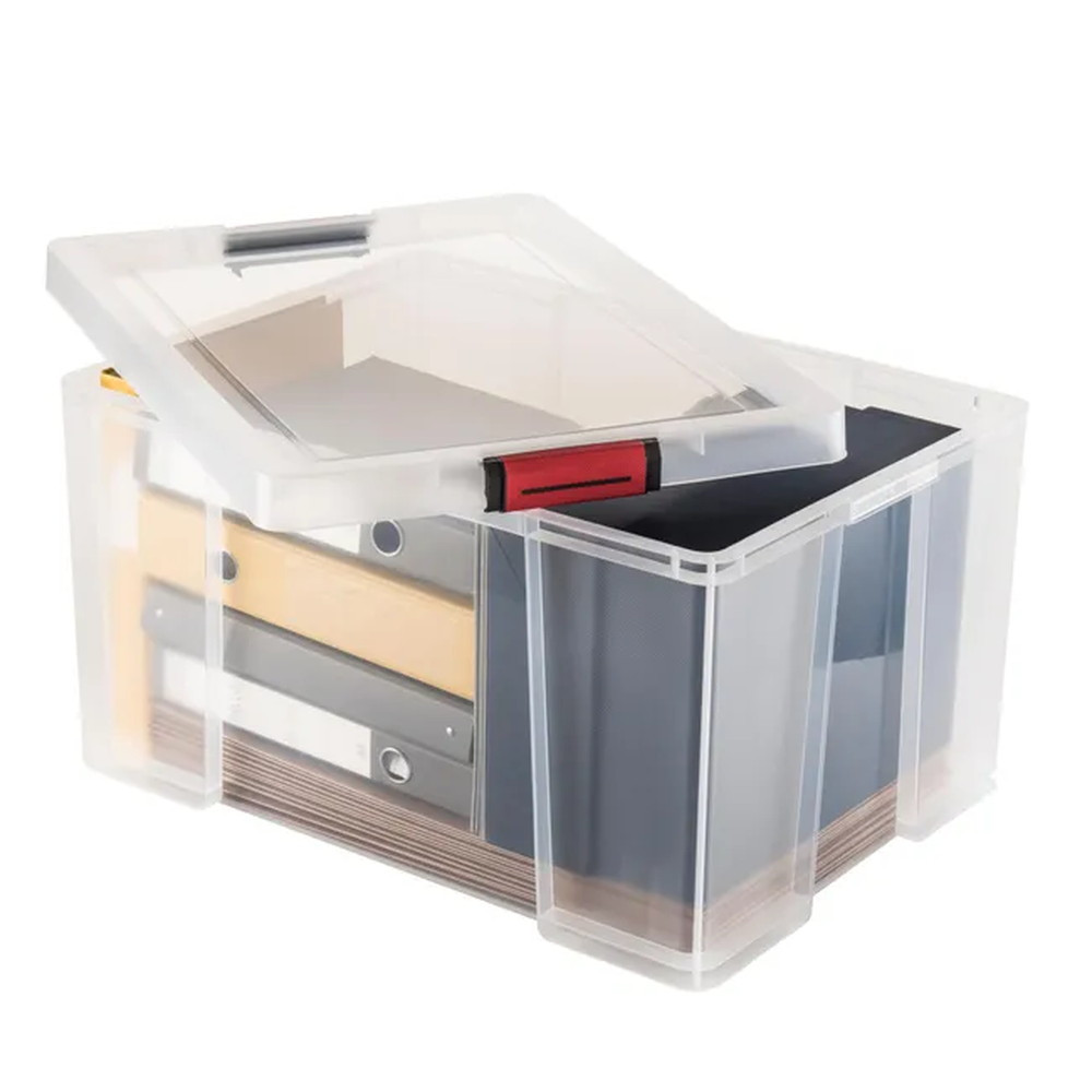 Mini-tour de rangement 3 tiroirs A5 Orgamix transparent - SUNDIS - Mr.Bricolage