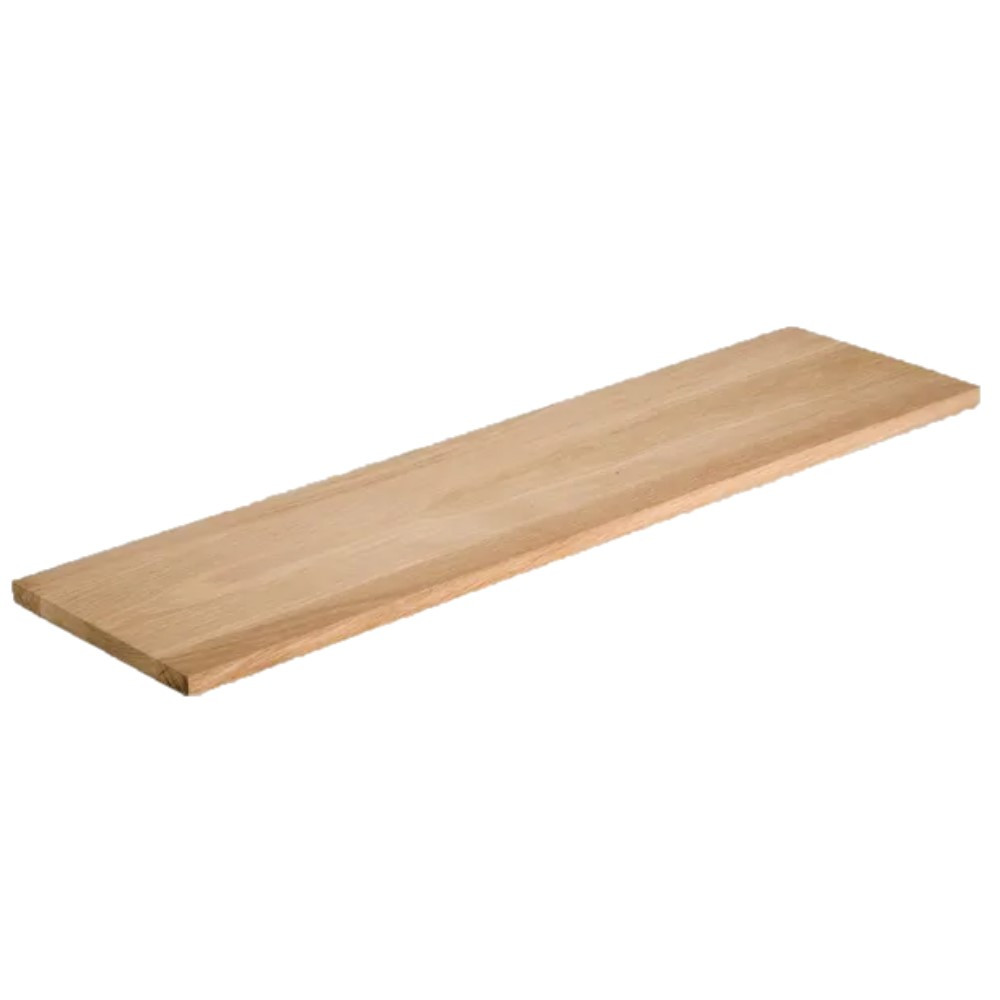 Etagère murale en bois chêne .90 x P.23.5 cm Ep.18 mm