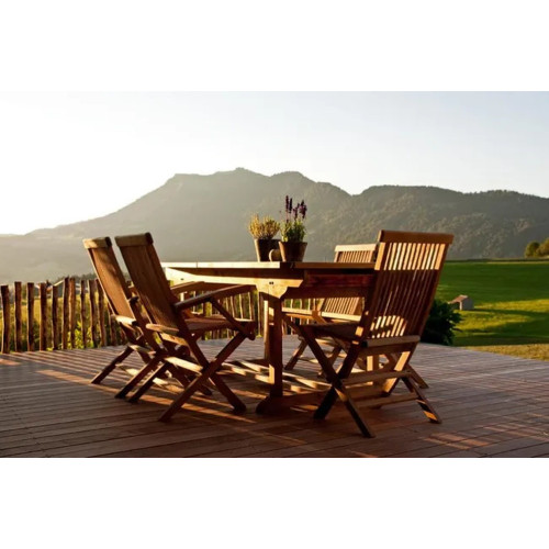 Huile naturel mat pour mobilier de jardin, 1L avec 20% gratuit - SYNTILOR