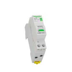 Disjoncteur phase avec neutre embrochable Resi9 xe 32 A - SCHNEIDER ELECTRIC