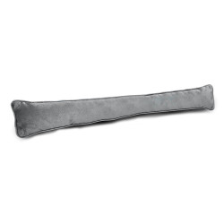 Bas de porte graphique à coller textile gris (bourrelet), L.95 cm - Centrale Brico