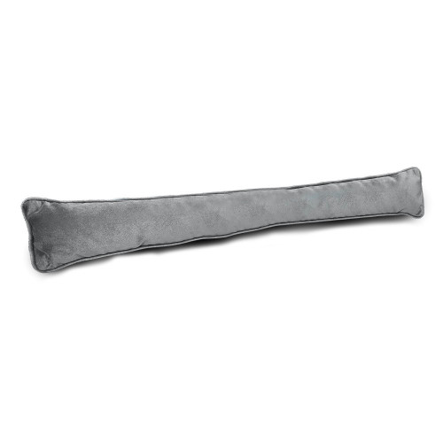 Bas de porte graphique à coller textile gris (bourrelet), L.95 cm - Centrale Brico