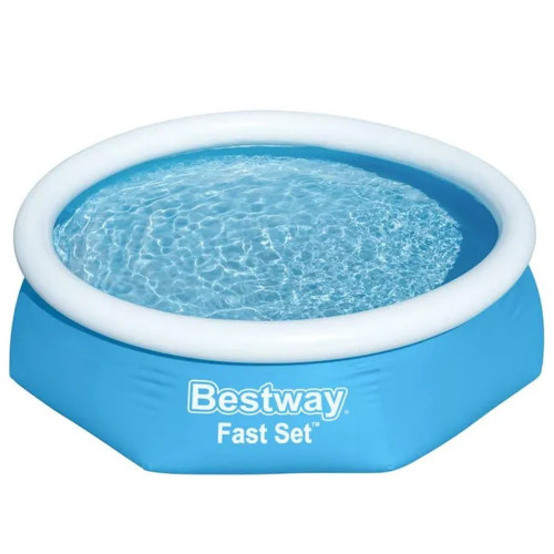 Piscine hors-sol rond, Diam.2.05 x L.Moins de 5 x l.1.83 x H.0.61 m - BESTWAY