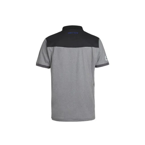 Polo de travail horten noir/gris chiné - Taille XL - NORTH WAYS