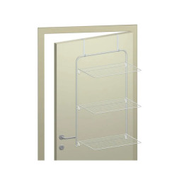 Etendoir à suspendre en acier blanc, Azure, H.87 x P.34 cm - Centrale Brico