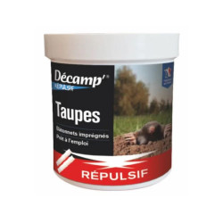 Bâtonnets (x50) répulsifs des taupes de marque Decamp, référence: J7803500