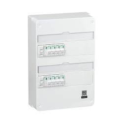 Tableau électrique équipé et précâblé Resi9 2 rgs 26 mods - SCHNEIDER ELECTRIC