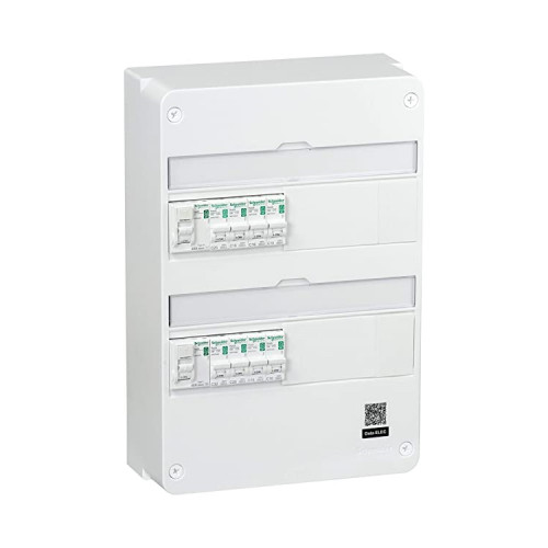 Tableau électrique équipé et précâblé Resi9 2 rgs 26 mods - SCHNEIDER ELECTRIC