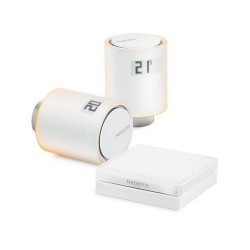 Kit de 2 vannes thermostatiques + relais de marque NETATMO, référence: B7758700