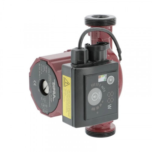 Circulateur classe A 25/6-180/100 - L. 18 x l. 13 x H. 12,6 cm - Dipra