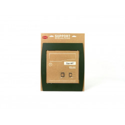 Cadre pour boîte aux lettres - H.41.7 x l.37.8 x P.35.9 cm - vert - RENZ