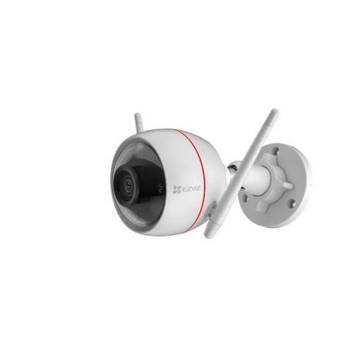 EZVIZ Caméra de surveillance extérieure filaire blanc C3w pro