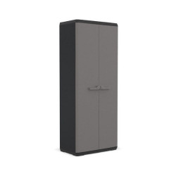 Armoire en plastique à 3 étagères, l.68 x H.166 x P.39 cm de marque Centrale Brico, référence: B7764200