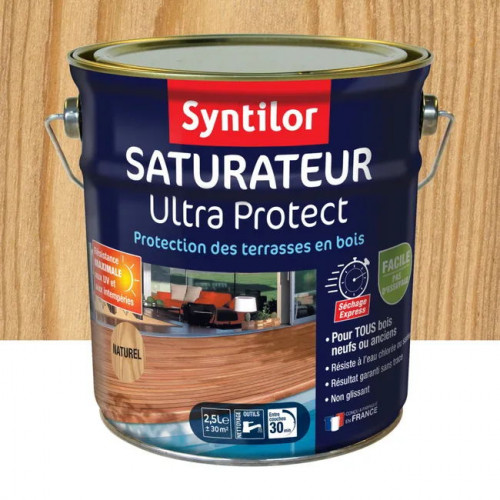 Saturateur Ultra protect, naturel mat 2.5 l - SYNTILOR