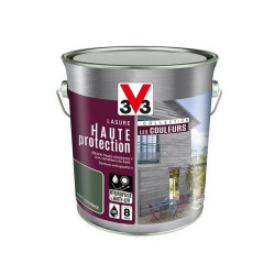 Lasure Haute protection les couleurs 8 ans vert provence satiné 2.5 l - V33