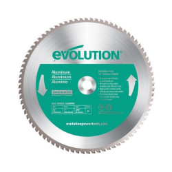 Lame en carbure pour l'aluminium D.355 mm - Evolution