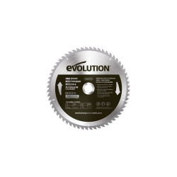 Lame pour bois en carbure D.255 mm de marque Evolution, référence: B7779500