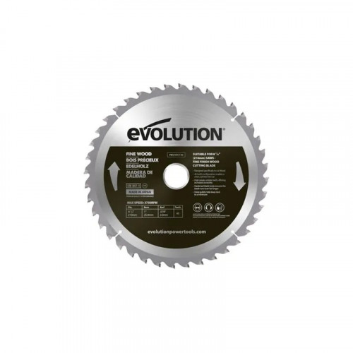 Lame pour bois en carbure D.210 mm - Evolution