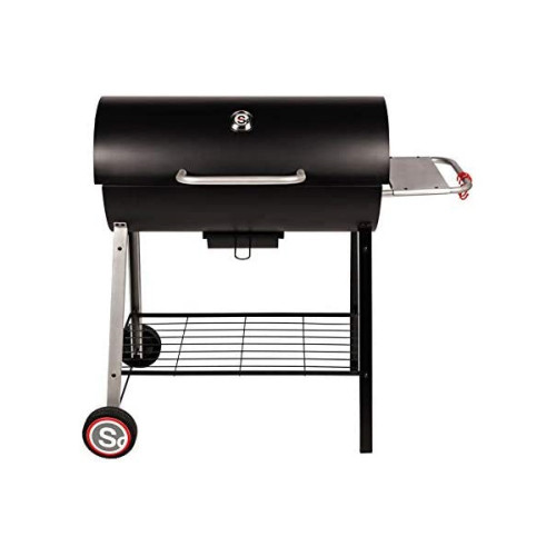Barbecue au charbon de bois Michigan - noir/gris - SOMAGIC